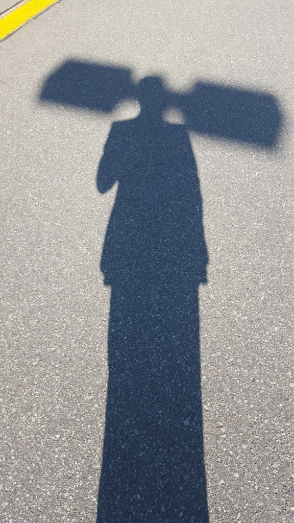 I was testing out my new earbuds...I was told that they give out "Big Sound!"