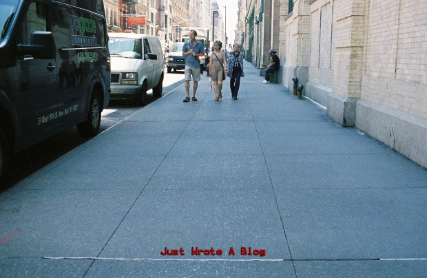 Family just touring about