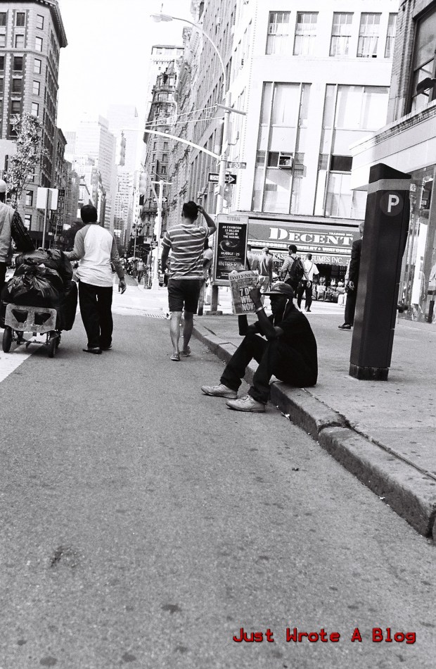 Just readin' mah paper