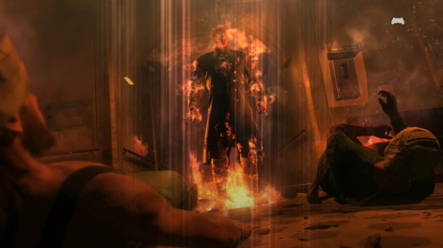 You may want to stop, drop and roll.