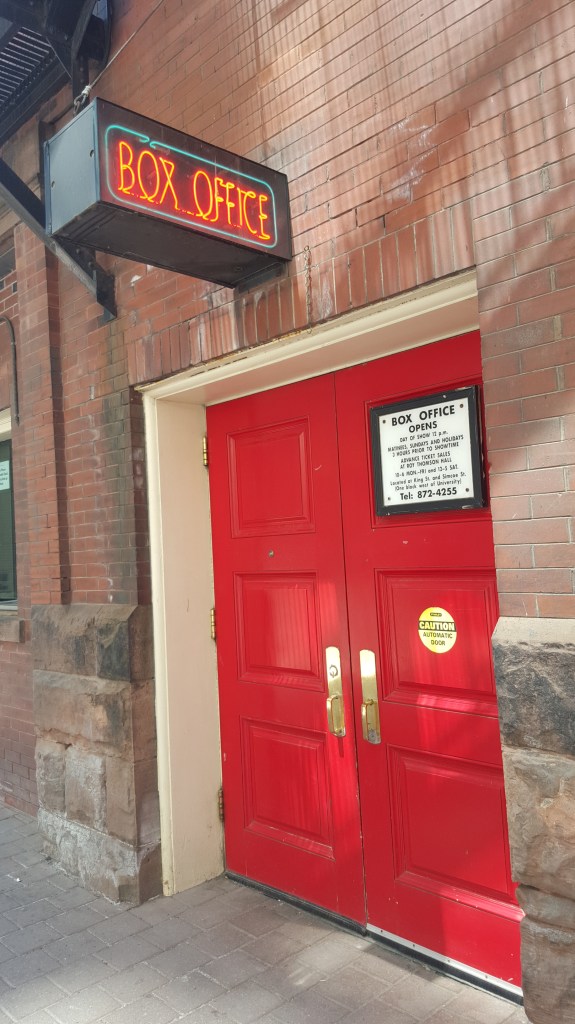 The Red Doors of The Box Office