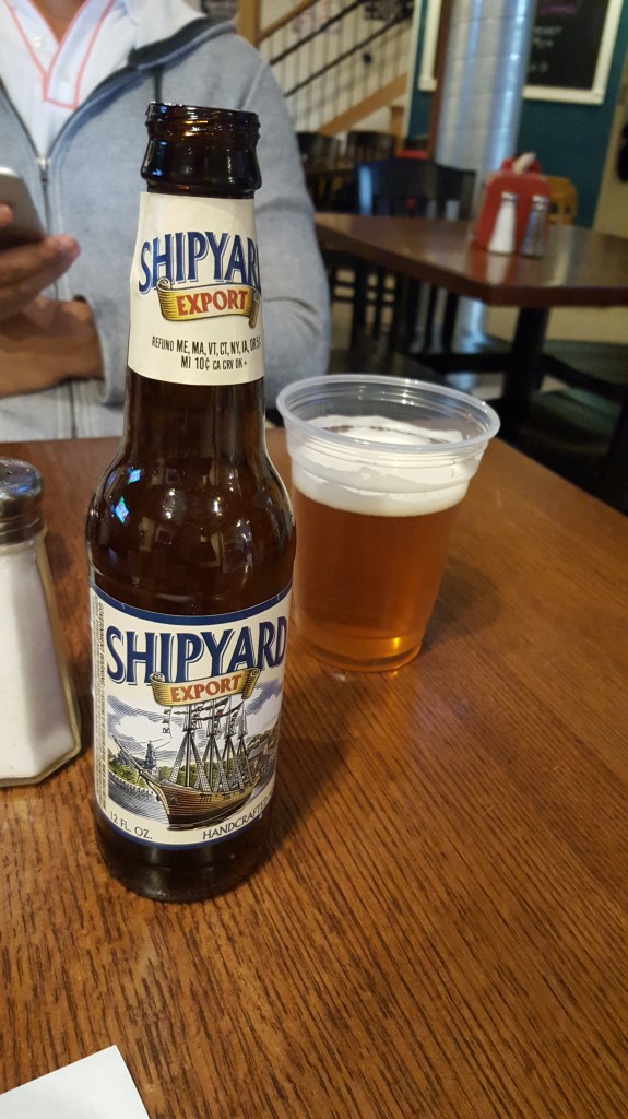 Beer from another Maine Brewery...